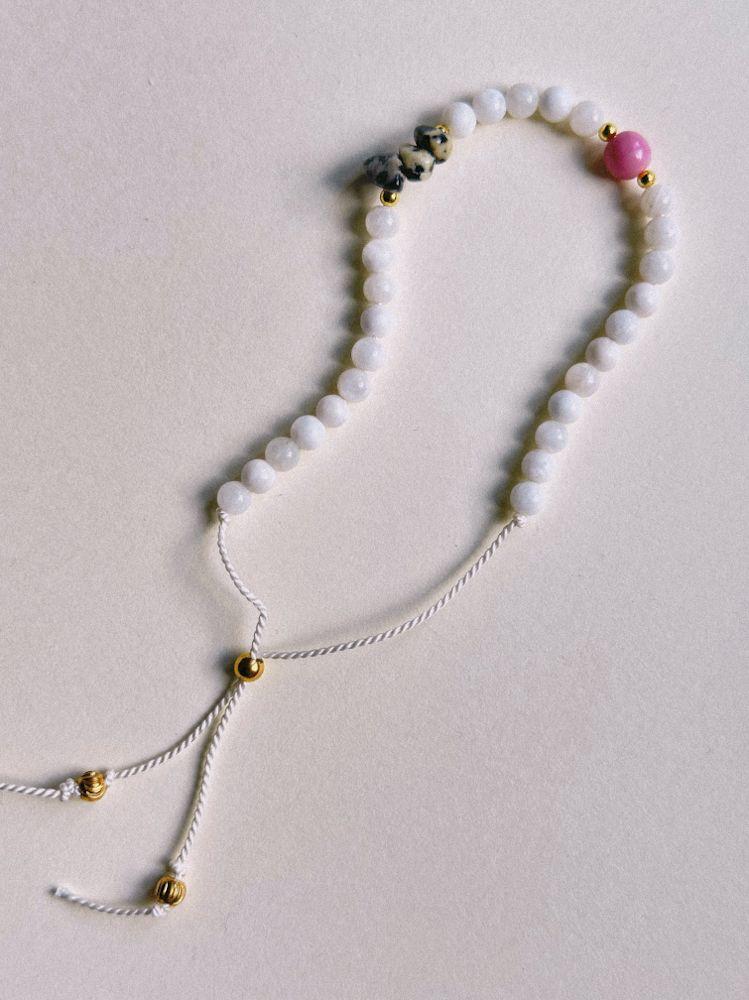 Bransoletka Pink Dalmatian - thumbnail 2